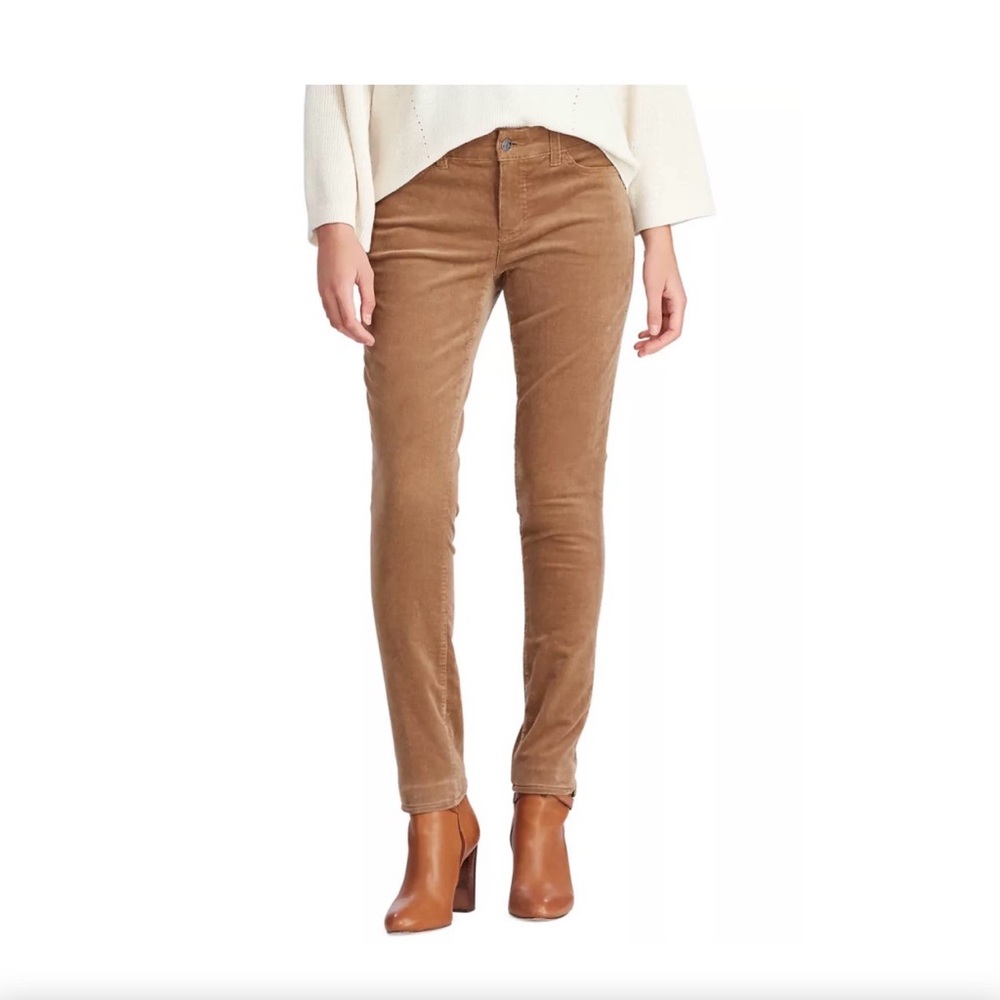 Chaps Women's Straight Leg Pants - Tan  Size 6